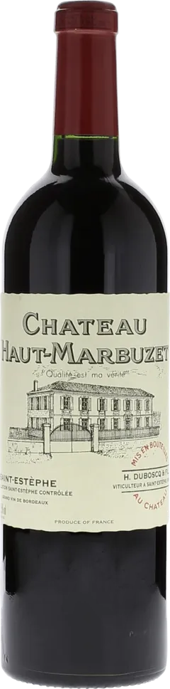 image du vin Château Haut Marbuzet