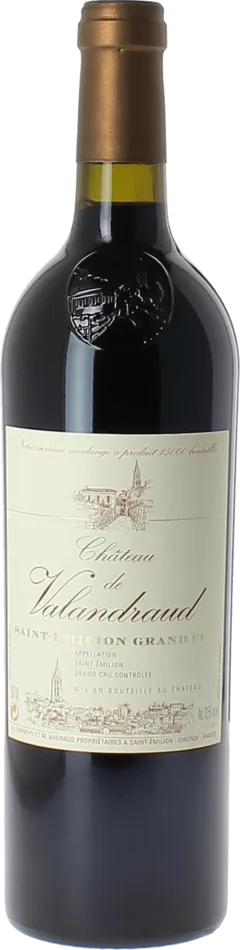 vue du vin Château Valandraud