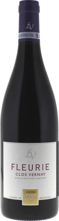 photo du vin Fleurie "Clos Vernay" Lafarge Vial