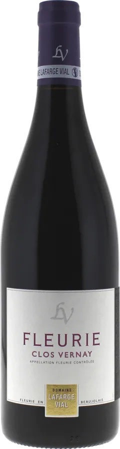 photo du vin Fleurie "Clos Vernay" Lafarge Vial