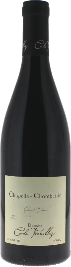 photo du vin Tremblay Cecile Chapelle Chambertin