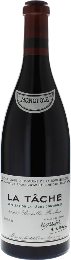 illustration du vin la Tâche