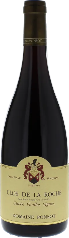 photo du vin Domaine Ponsot Clos de la Roche Grand Cru 'Cuvee Vieilles Vignes'