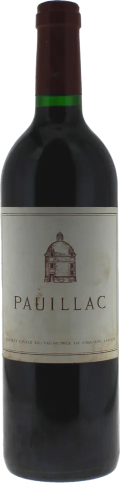 photo du vin le Pauillac de Latour