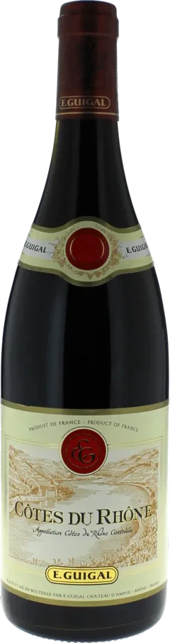 illustration du vin E. Guigal Côtes du Rhône