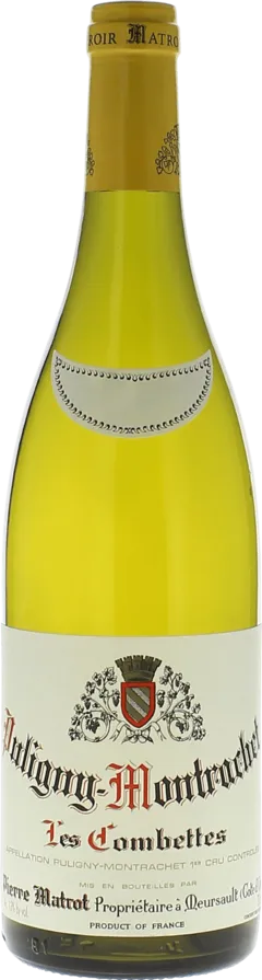 vue du vin Puligny Montrachet Premier Cru les Combettes Domaine Matrot