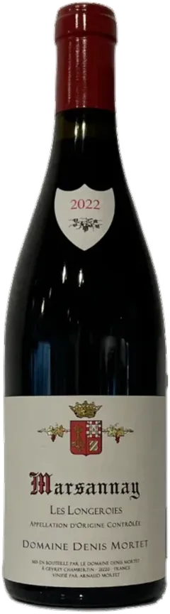 photo du vin Denis Mortet Marsannay les Longeroies