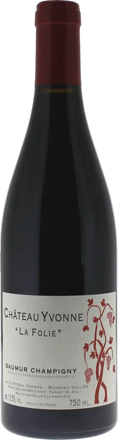 image du vin Cuvée la Folie