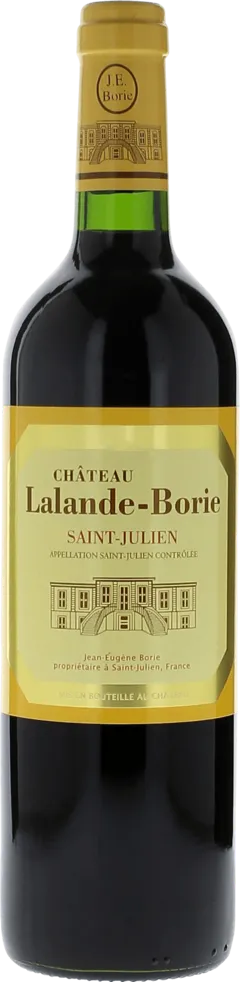 photo du vin Lalande Borie