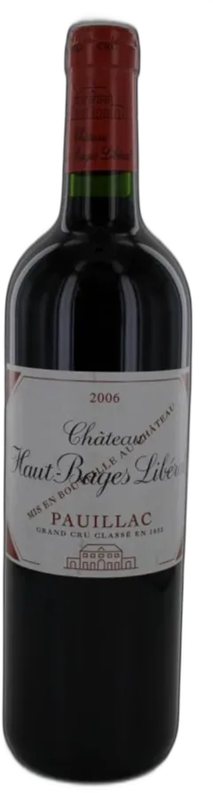 photo du vin Château Haut-Bages Libéral