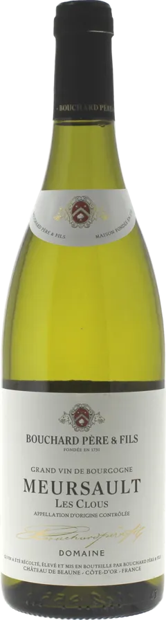 photo du vin Meursault les Clous Domaine Prunier Bonheur