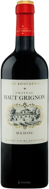 photo du vin Château Haut-Grignon