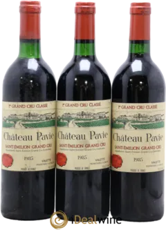 vue du vin Chateau Pavie
