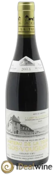 photo du vin Clos de Vougeot 'Vieilles Vignes'