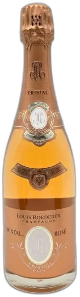 vue du vin Cristal Roederer Rosé