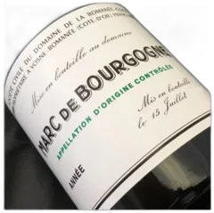 vue du vin Marc de Bourgogne