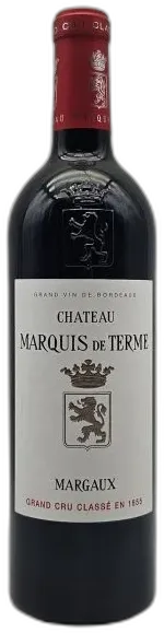 capture du vin Château Marquis de Terme Rouge