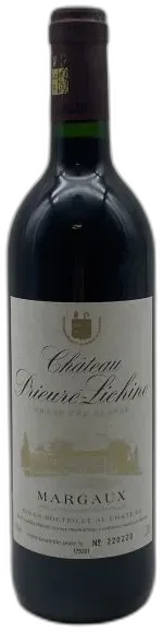 photo du vin Prieuré Lichine