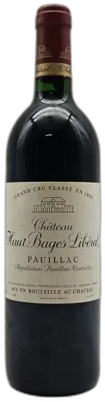 photo du vin Château Haut-Bages Libéral