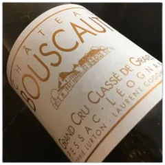 vue du vin Château Bouscaut