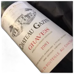photo du vin Château Gazin Graves Ela