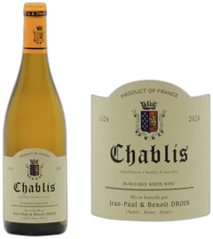 image du vin Jean-Paul & Benoît Droin Grands Vins de Chablis