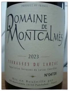 aperçu du vin Terrasses du Larzac