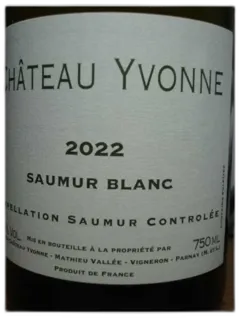 photo du vin Saumur Château Yvonne