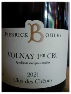 photo du vin Clos des Chênes