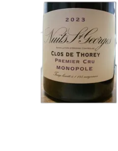 aperçu du vin Nuits Saint Georges 1er Cru Clos de Thorey