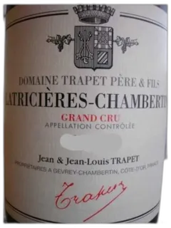 vue du vin Latricières-Chambertin Grand Cru Domaine Arnoux Lachaux