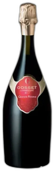 vue du vin Champagne Grande Réserve Gosset