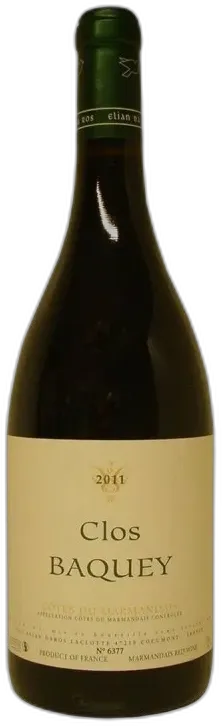 illustration du vin Côtes du Marmandais Clos Baquey Elian da Ros