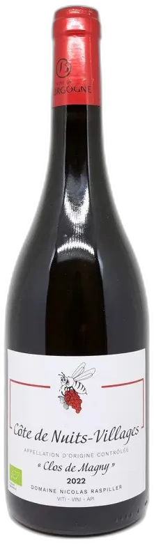 photo du vin Côte de Nuits-Village "Clos Magny" Nicolas Raspiller