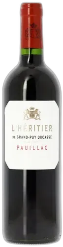 photo du vin l’Héritier de Grand Puy Ducasse