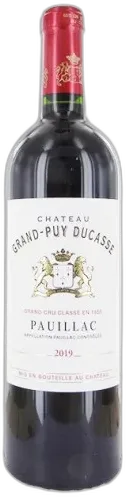 photo du vin Château Grand Puy Ducasse