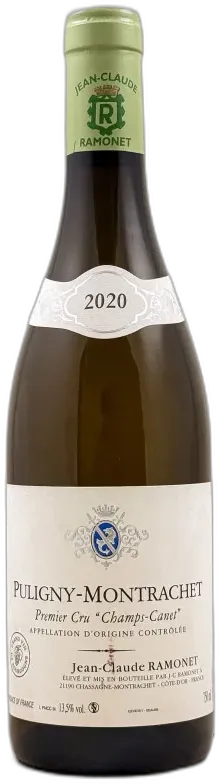 illustration du vin Ramonet Puligny Montrachet 1er Cru Champs Canet