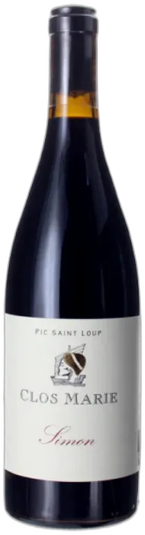 photo du vin Pic Saint-Loup Clos Marie Cuvée Simon Christophe Peyrus et Françoise Julien
