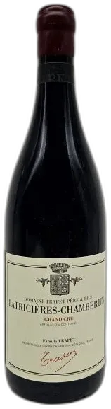vue du vin Latricières-Chambertin Grand Cru Domaine Arnoux Lachaux