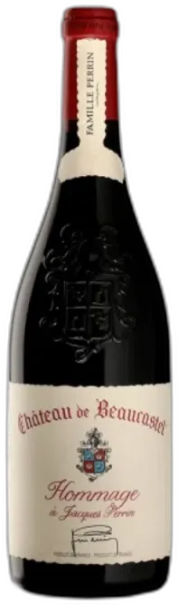 photo du vin Châteauneuf-du-Pape Château de Beaucastel Hommage à Jacques Perrin Famille Perrin