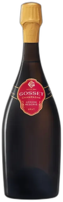 vue du vin Champagne Grande Réserve Gosset
