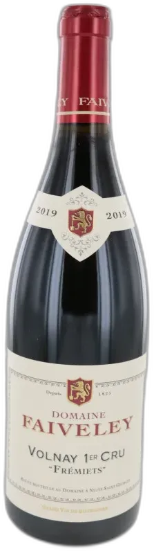 image du vin Domaine Faiveley, Volnay Premier Cru, Fremiets