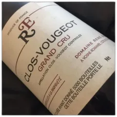 aperçu du vin Domaine René Engel Clos de Vougeot Grand Cru