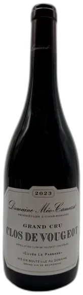 image du vin Clos de Vougeot