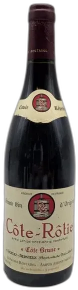 vue du vin Côte-Rôtie Côte Brune Domaine Gentaz-Dervieux