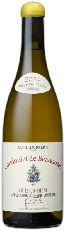 vue du vin Coudoulet Côtes du Rhône Château de Beaucastel