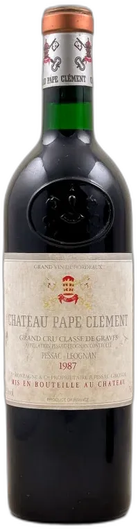 photo du vin Château Pape Clément Cru Classé de Graves