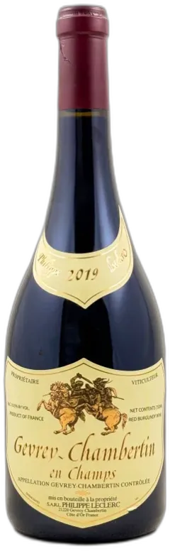 photo du vin Philippe Leclerc Gevrey Chambertin "en Champs" 2000