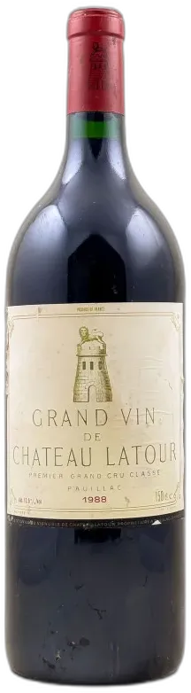vue du vin Chateau Latour