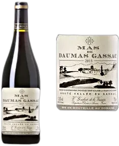photo du vin Mas de Daumas Gassac, Igp Saint-Guilhem-le-Desert Cite d’Aniane